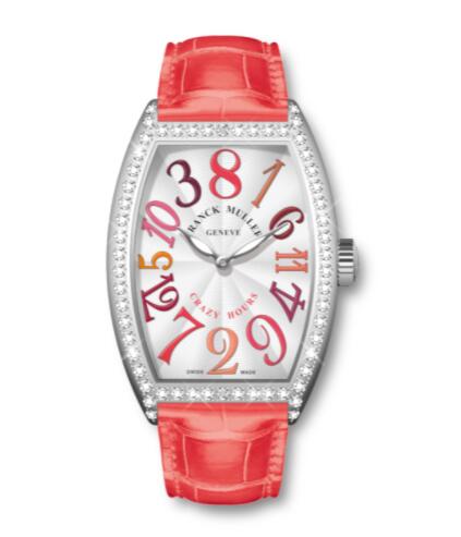 Franck Muller Cintrée Curvex Crazy Hours Replica Watch Crazy Hours II Pastels Asia Exclusive 5850 CH II CL D 1R AC